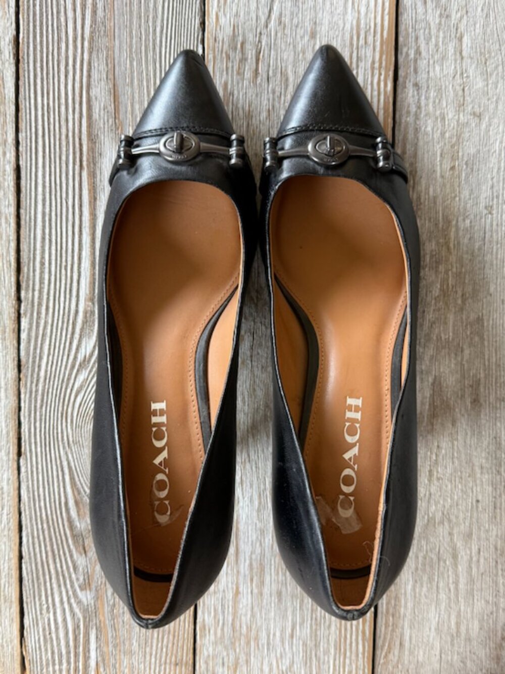 Coach Ladies Heels Worn Once